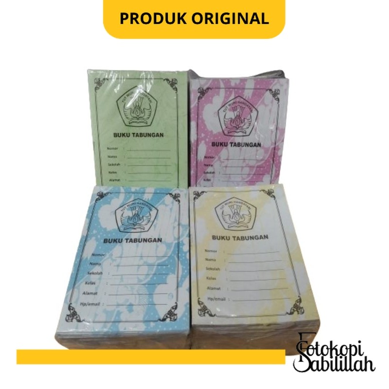 

Buku Tabungan 1TH (1 Pack)