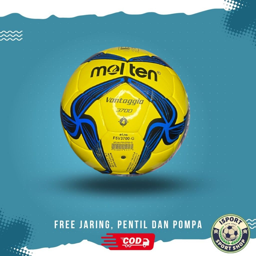 Bola futsal size 5 Bola kaki MOLTEN AFC 5000 bola sepak MOLTEN AFC 3700 size 4
