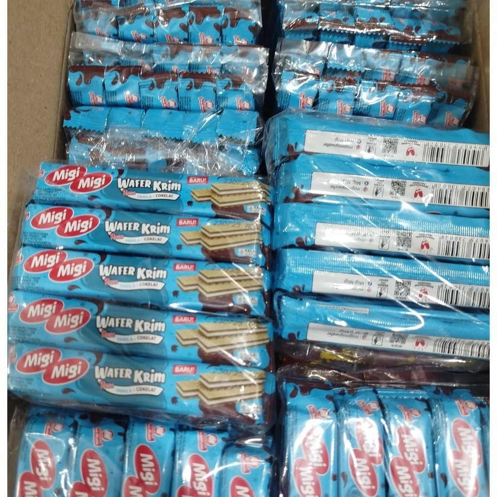 

Migi Wafer Vanilla Coklat 10 gr PAK