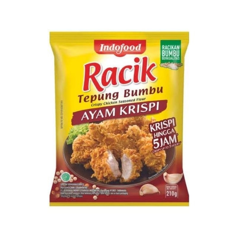 

Racik Tepung Bumbu Ayam Krispi Kemasan 75 gram