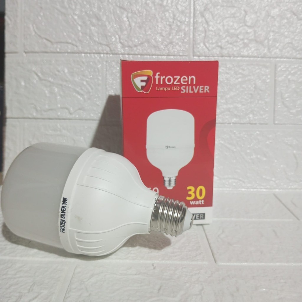 Lampu LED 30 Watt Merk Frozen Murah Terang Putih Lampu LEDWarna Putih Cooldaylight Lampu Murah COD