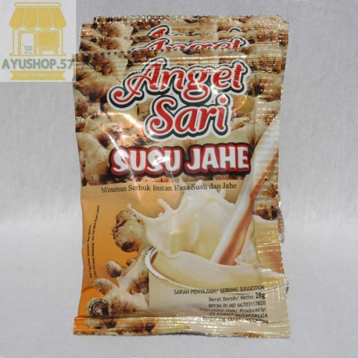 

Anget Sari Susu Jahe Minuman Serbuk [10 pcs/ renceng] - AYUSHOP57