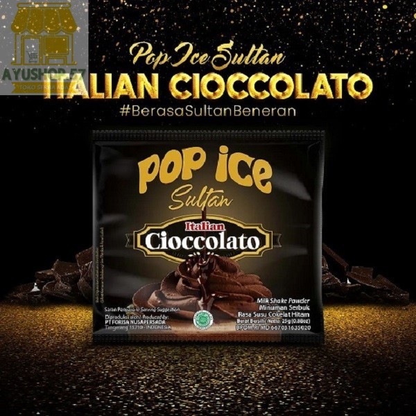 

Pop Ice Sultan Italian Cioccolato [25gr x 10pcs - AYUSHOP57