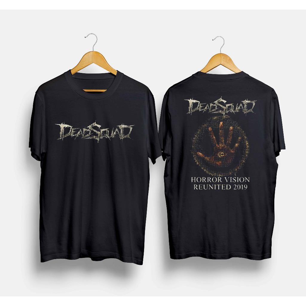 Kaos Band Deadsquad Horror Vision Reunited 2019 / Tshirt Musik Rock Metal