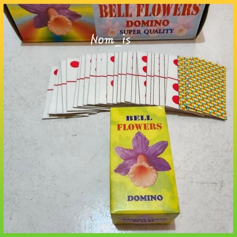 Kartu domino gaplek bell flower