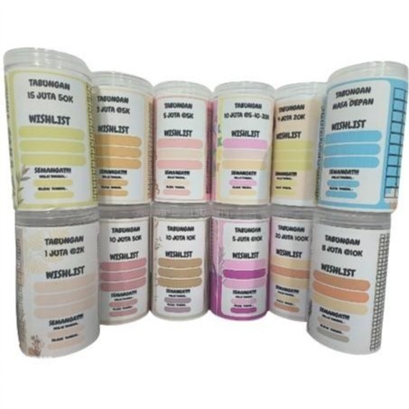 CELENGAN FREE SPIDOL TOPLES PLASTIK TARGET 1 JUTA 10 JUTA 5 JUTA 3 JUTA BENING TRANSPARAN