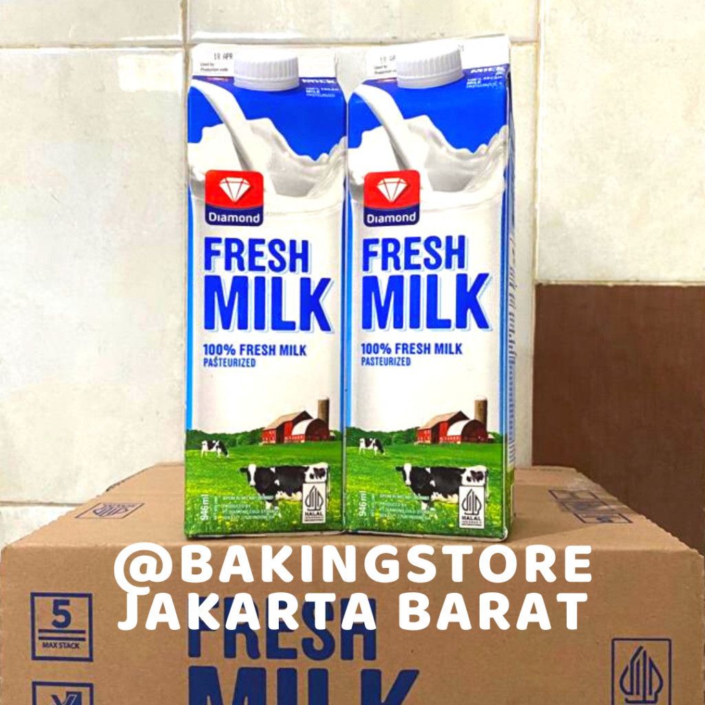 

RB Susu Segar Fresh Milk Diamond 946ml Susu Pasteurisasi