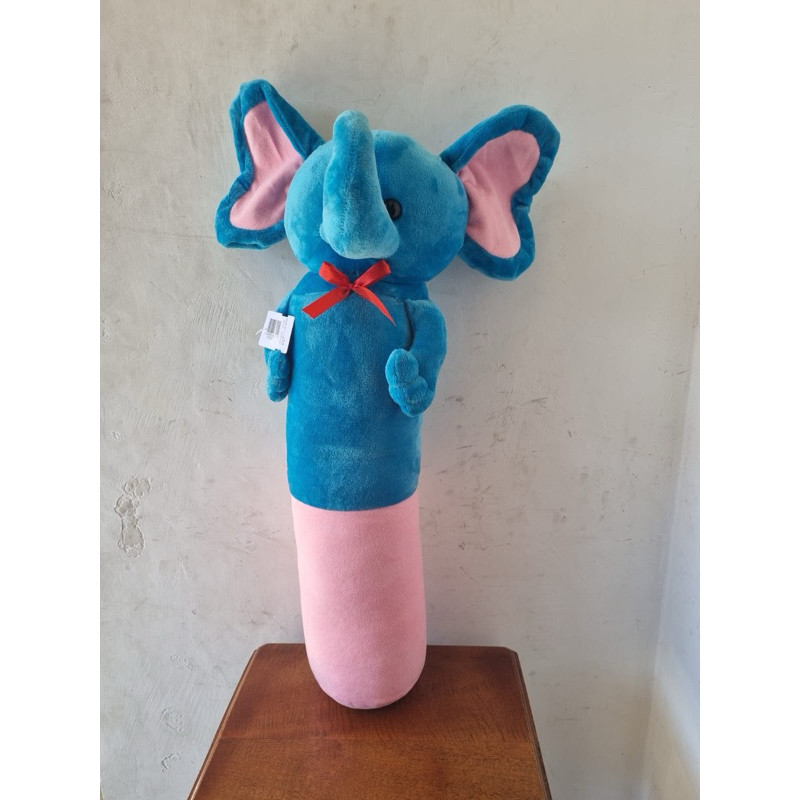 BONEKA GULING ANAK KARAKTER ANIMAL GAJAH BIRU KIDS