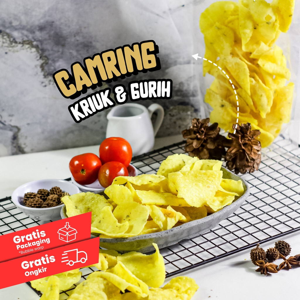 

Comring Keripik Comro Kering Daun Bawang Kripik Singkong Gurih Renyah By Kucinta Snack