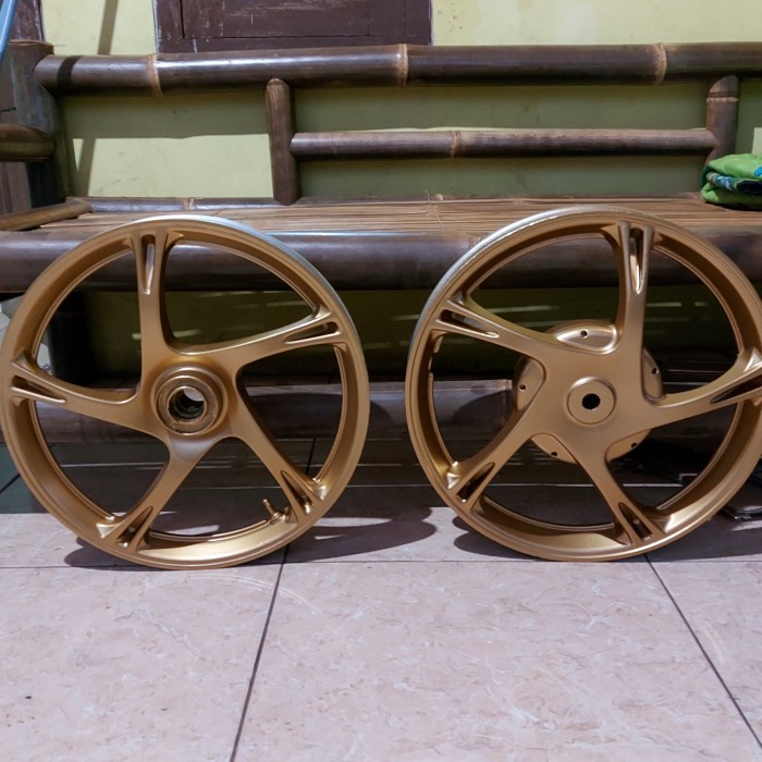 Velg racing motor mio sporty, mio smile, gold