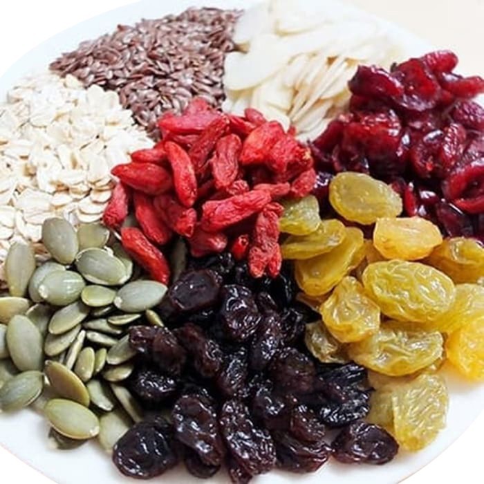 

Healthy Granola COMBI B-500gr(OAT,RAISIN,ALMOND,CRANBERRY, GOJIBERRY)