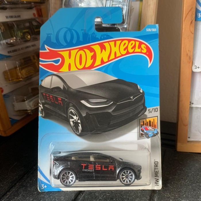 Hot Wheels Tesla Model X Warna Hitam Rare