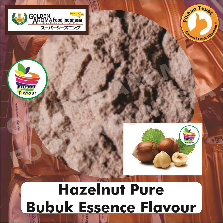 

Bubuk Hazelnut Pure Efe 1kg Essen Flavor Ekstrak Hazelnut Murni Tanpa Gula Flavour Essence halal