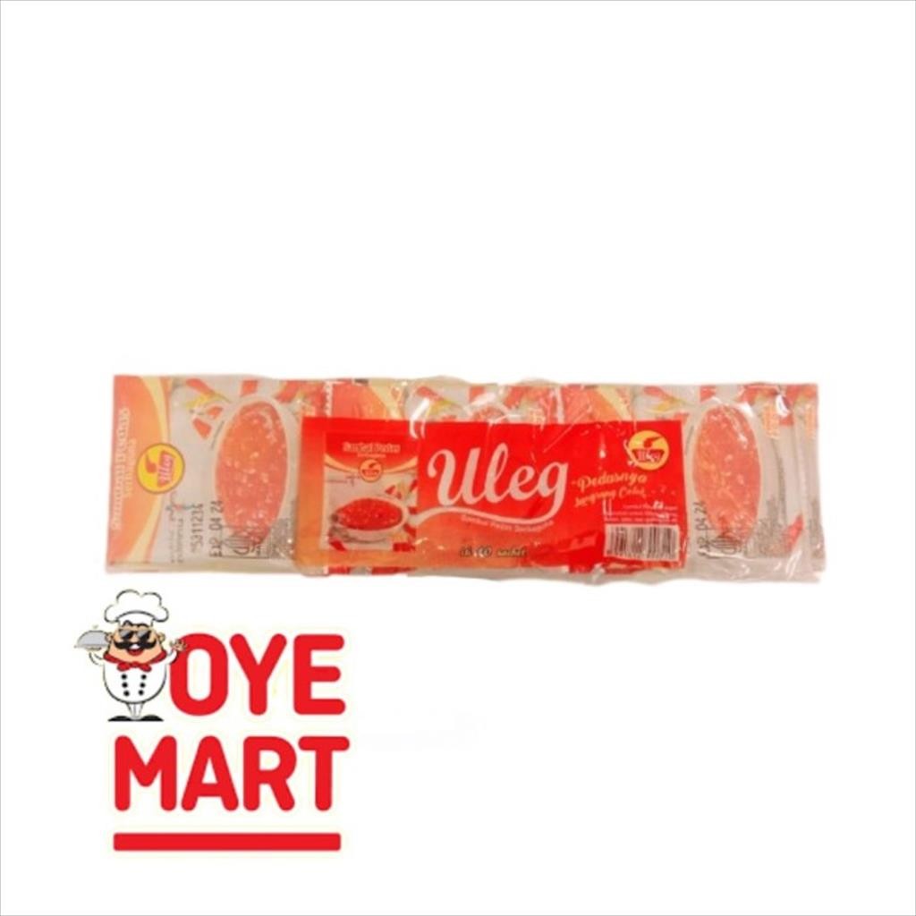 

ULEG SAMBAL PEDAS SACHET ISI 10X20GR