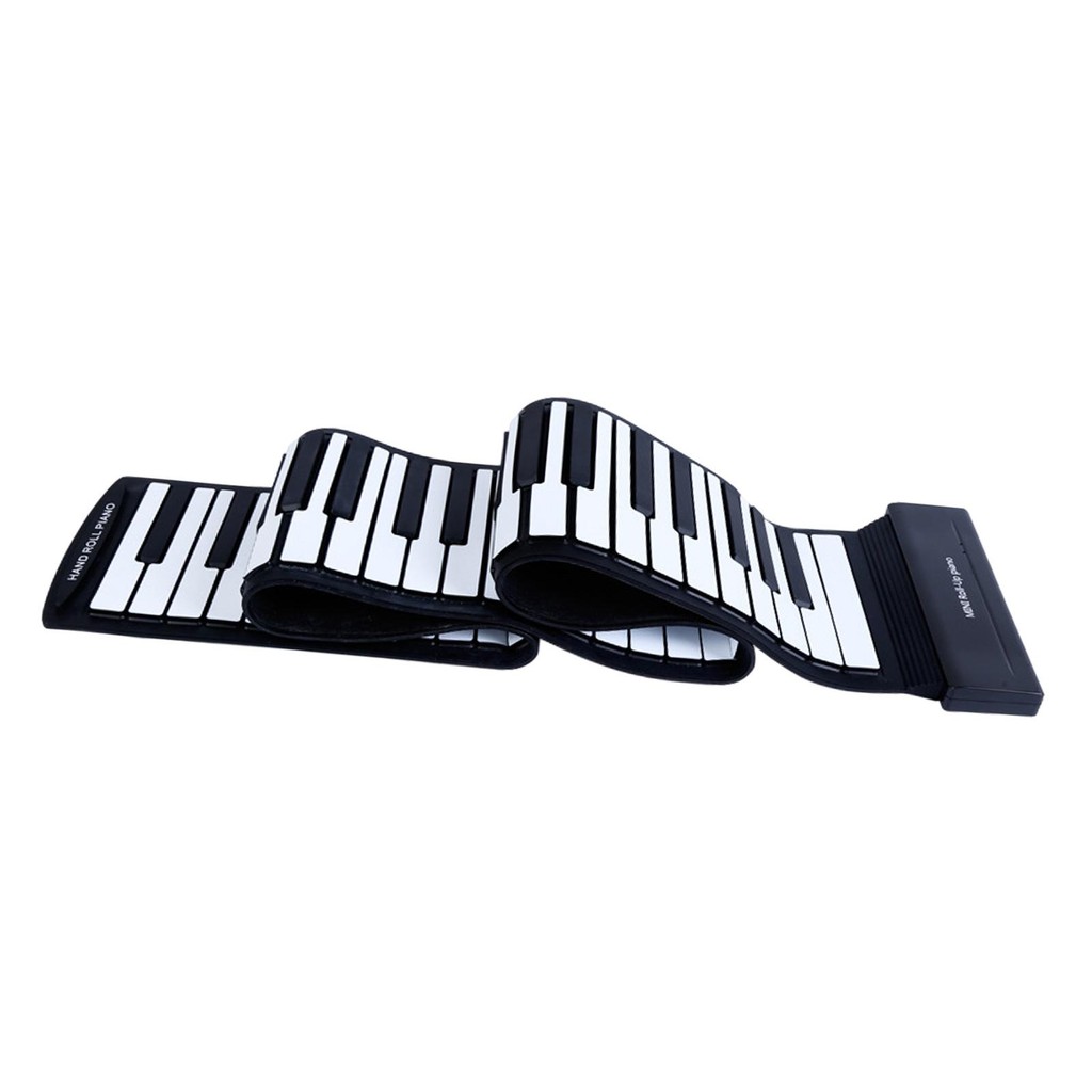 Roll up 88 Keys Piano Keyboard Roll Out Keyboard Piano Silicone for Classroom Teaching Holiday Gift 