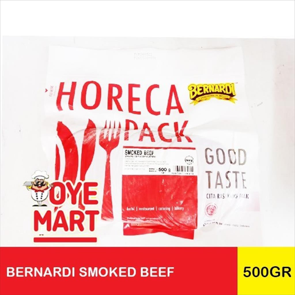 

BERNARDI SMOKED BEEF HORECA 500GR DAGING SAPI ASAP