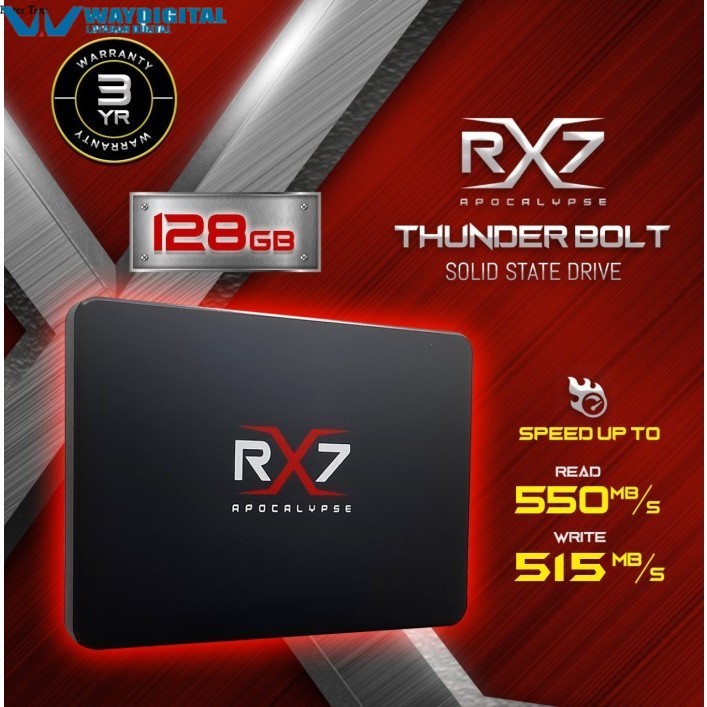 SSD RX7 128GB GARANSI RESMI 3THN