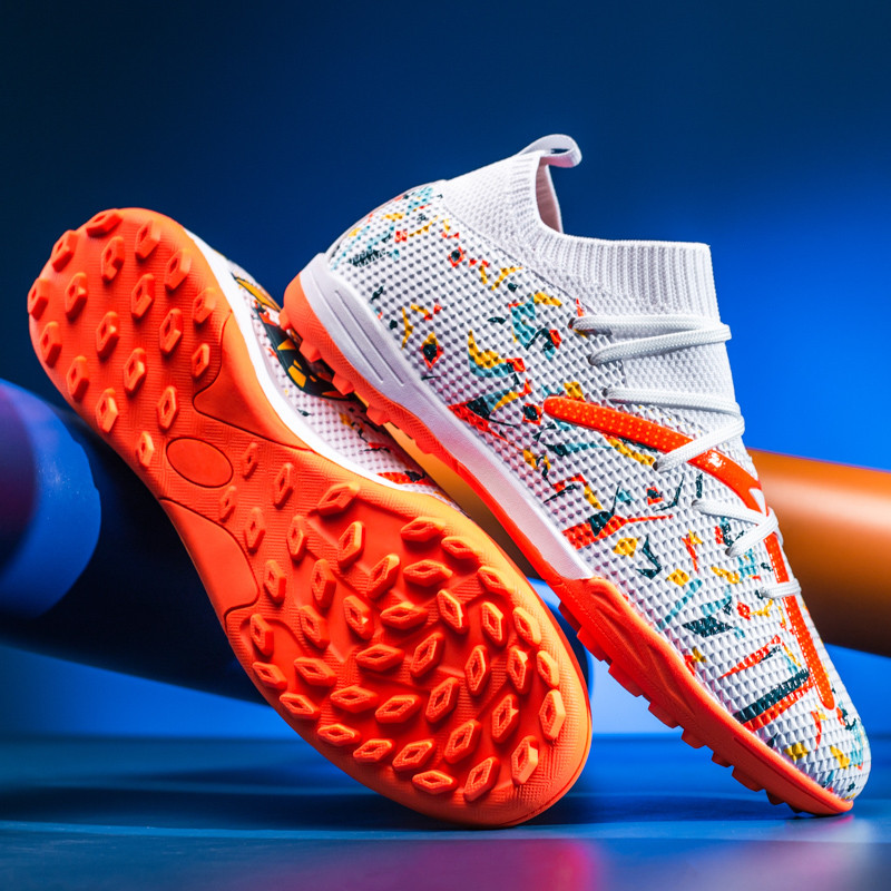 Original Men's Society Football Boot Free Shipping Outdoor Sports Field Turf Soccer Shoes Childrens 