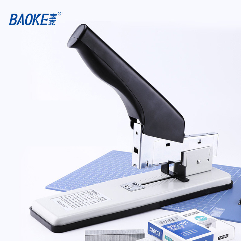 

BAOKE Stapler Heavy Duty Daya Tahan Kuat 200 Sheets Desain Ergonomis ST1160