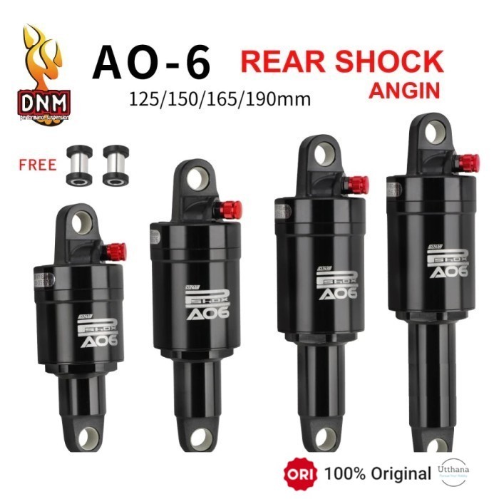 DNM AO-6 Air Rear Shock Breaker Sepeda Absorber Suspensi Rearshock