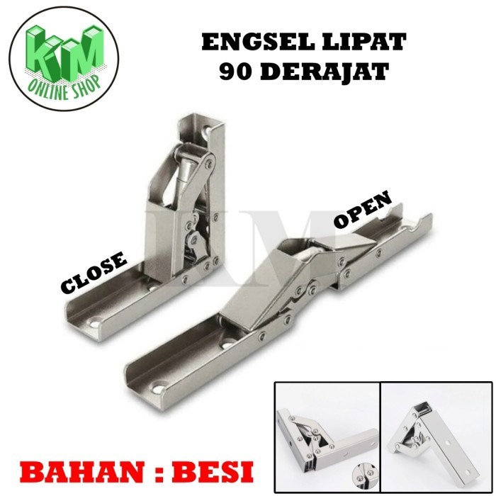 Engsel lipat 90 derajat engsel serba guna tanpa coak by Karya Muda Homeware