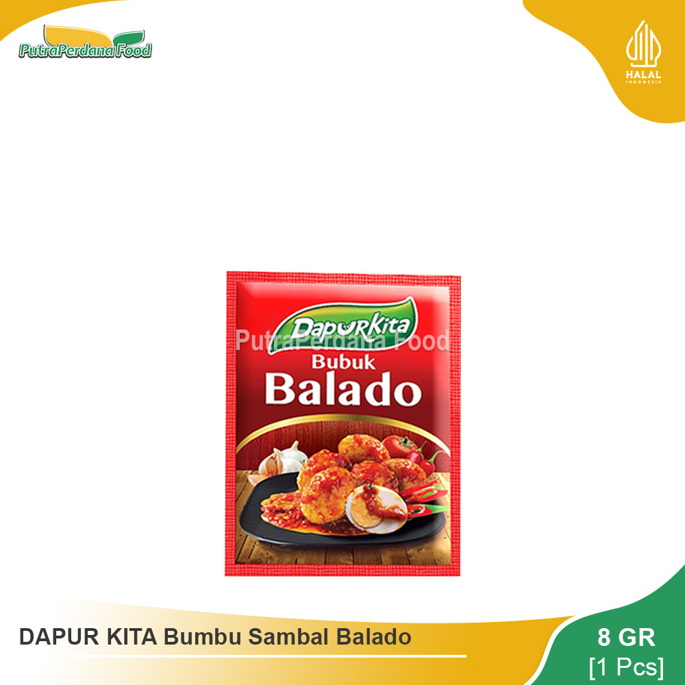 

DAPUR KITA Bumbu Sambal Balado 8gr (1 Pcs)