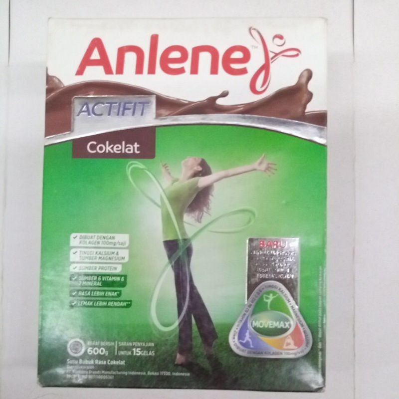 

Susu Anlene Actifit Cokelat 590 Gram