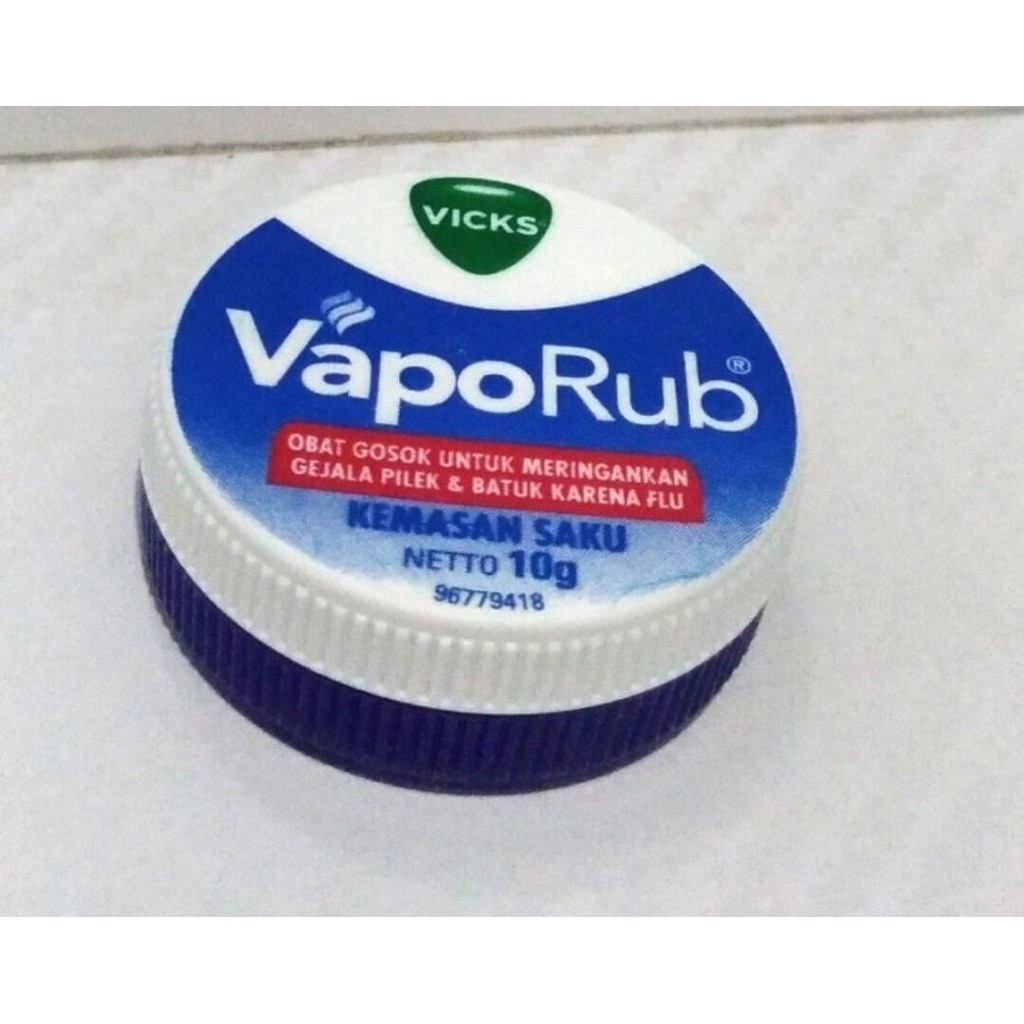 vicks vick vaporub vapo rub 10gr balsem anak batuk pilek kecil