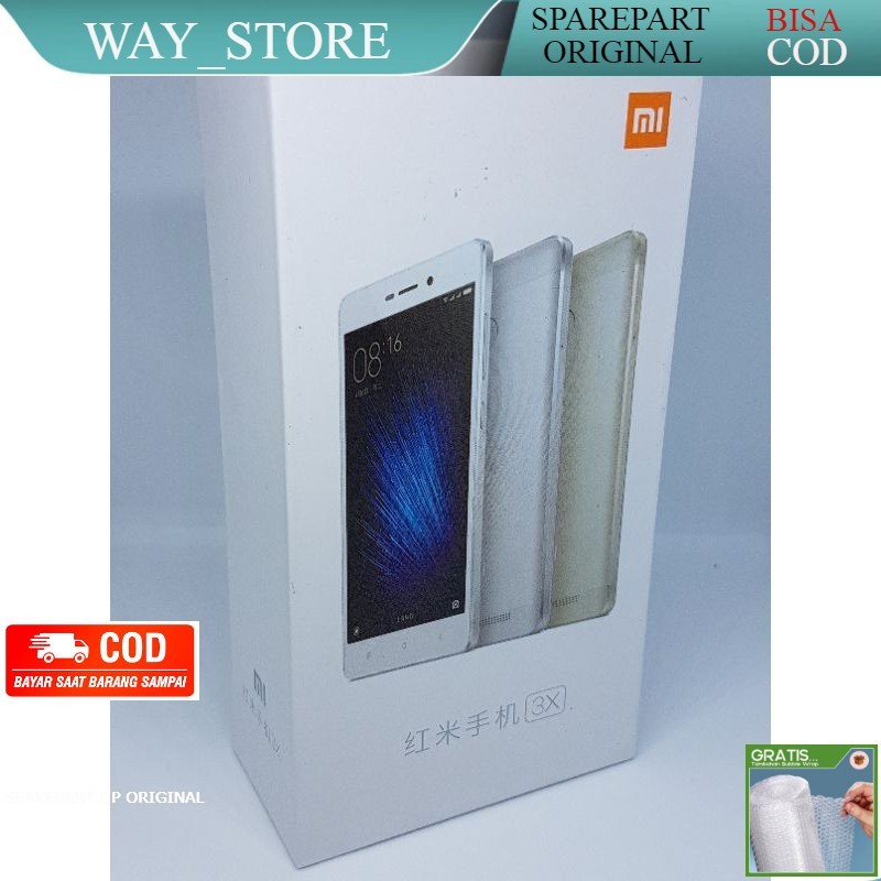 

PROMO KOTAK DUSBOX KARDUS BOX DUS XIAOMI REDMI 3X BAWAAN ASLI