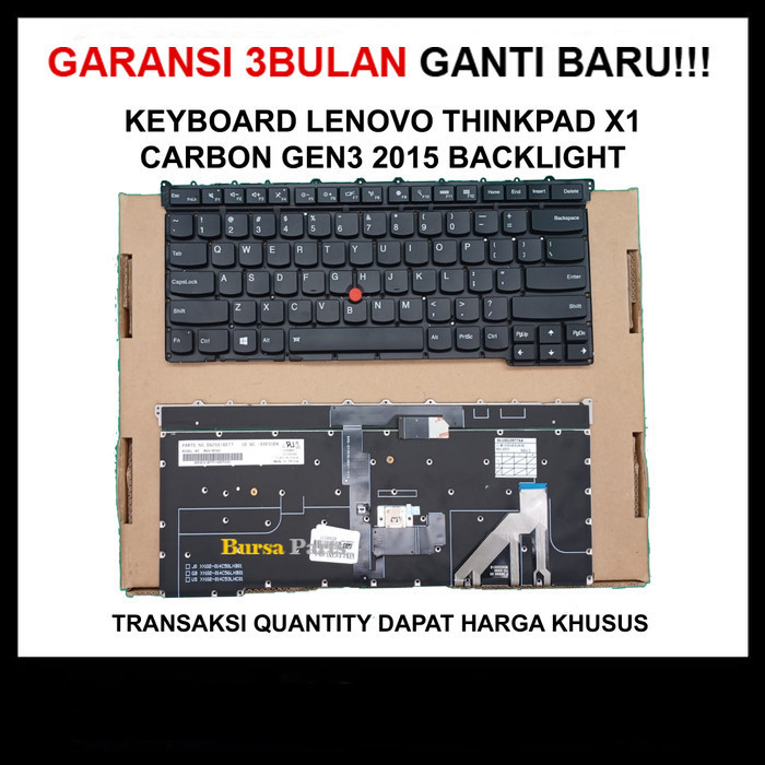 Keyboard Lenovo Thinkpad X1 Carbon GEN3 2015 Backlite Pointer .