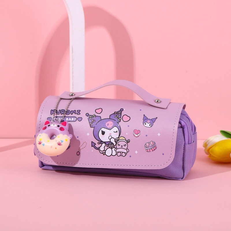 

KOTAK PENCIL ANAK / KOTAK PENSIL kuromi sanrio / PANSIL CASE / TEMPAT PERALATAN ANAK / Dhp 78 SQUISHY PENCIL CASE