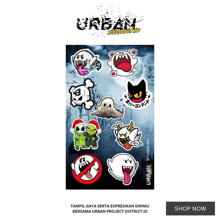 

Sticker / Stiker A I O By Urbanite store