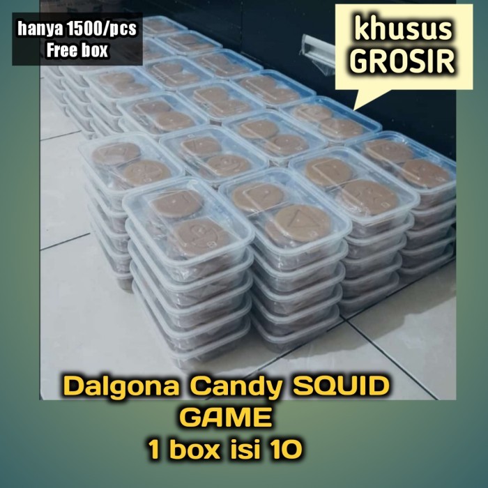 

Dalgona Candy SQUID GAME Grosir