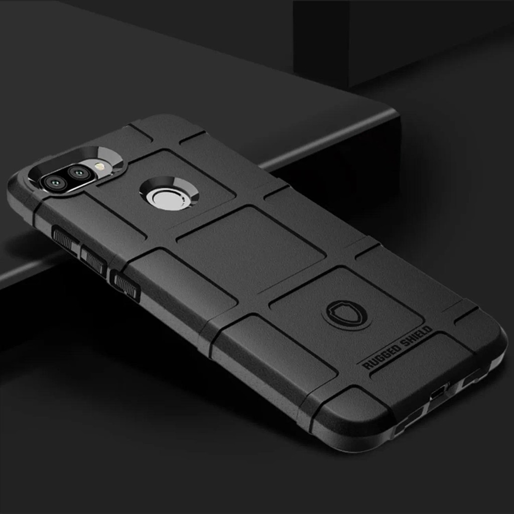 Phone casing Xiaomi Mi 8lite mi8 lite Armor Matte Case Shockproof Shield Back Cover untuk casing pon