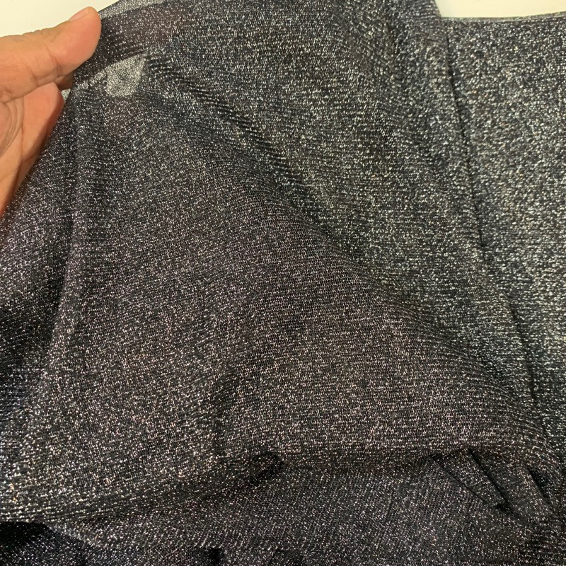 kain tulle sequin - kain tulle glitter - kain antik tulle - kain butik tulle