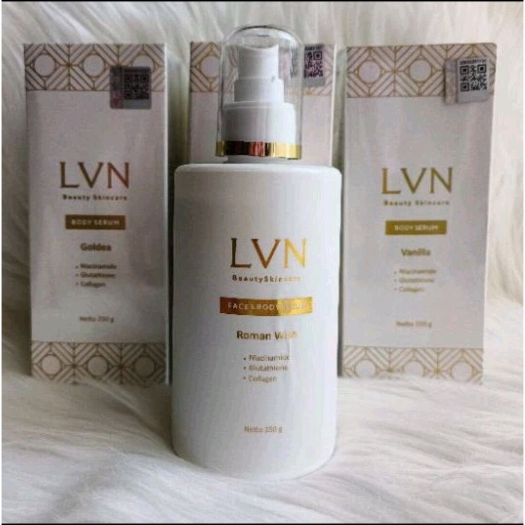 PRODAK BERKUALITAS LVN Beauty Skincare face and body serum Roman Wish