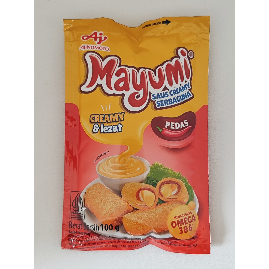 

Mayumi Saus Creamy Serbaguna Pedas 100 gram