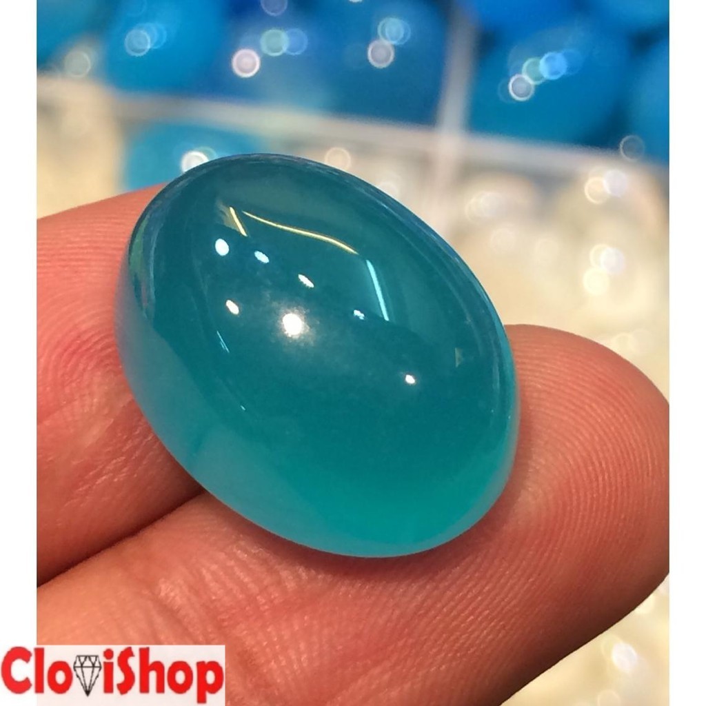 Batu Akik Baturaja Biru Langit HQ