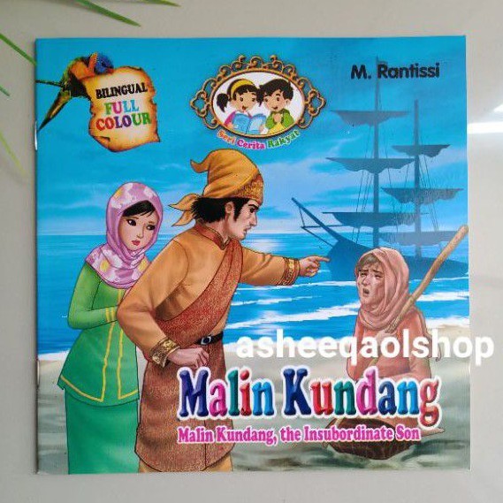 

Buku Dongeng Cerita Rakyat Malin Kundang /Bilingual