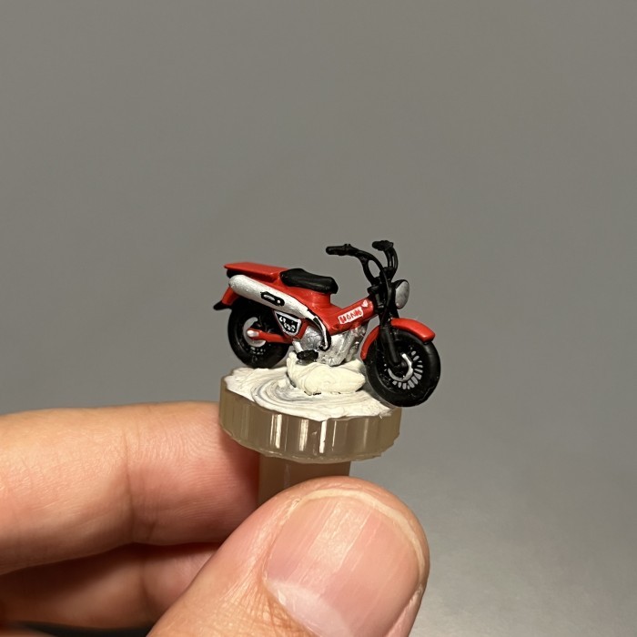 ✔Anh.S✔ - TERBARU Figure rider 5 honda ct125 skala 1/64 custom miniatur KS168 - Motor