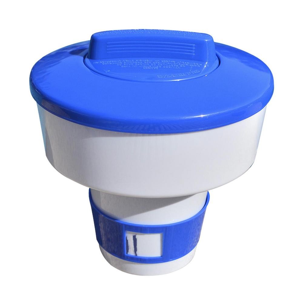 Pool Chlorine Dispenser Floating Chlorine Dispenser Large Capacity Pool Tablet Floater For Chlorine 