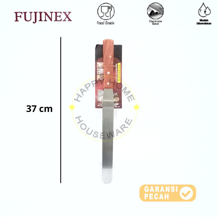 FUJINEX SPATULA STAINLESS STEEL | SPATULA DEKORASI KUE | SPATULA BUTTERCREAM | SPATULA STAINLESS LUR