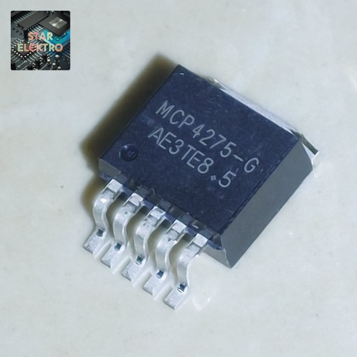 MCP4275-G To-263-5 Transistor MCP 4275 IC Power Supply Voltage Stabilizing Otomotif 5V MCP4275G