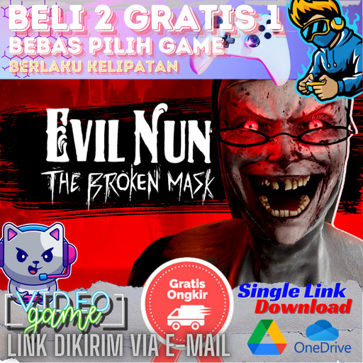 EVIL NUN THE BROKEN MASK Game PC dan Laptop - Download Single Link