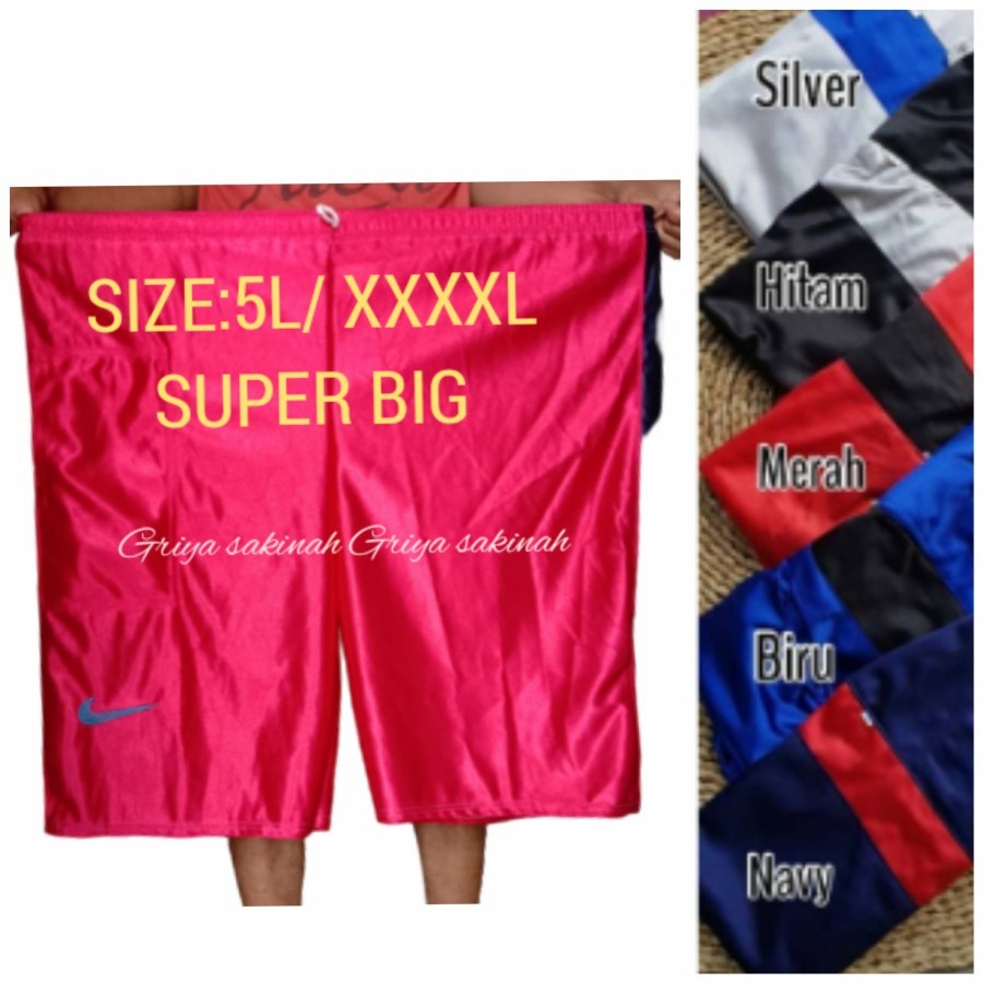 Celana Pendek Pria Jumbo Tebal Premium