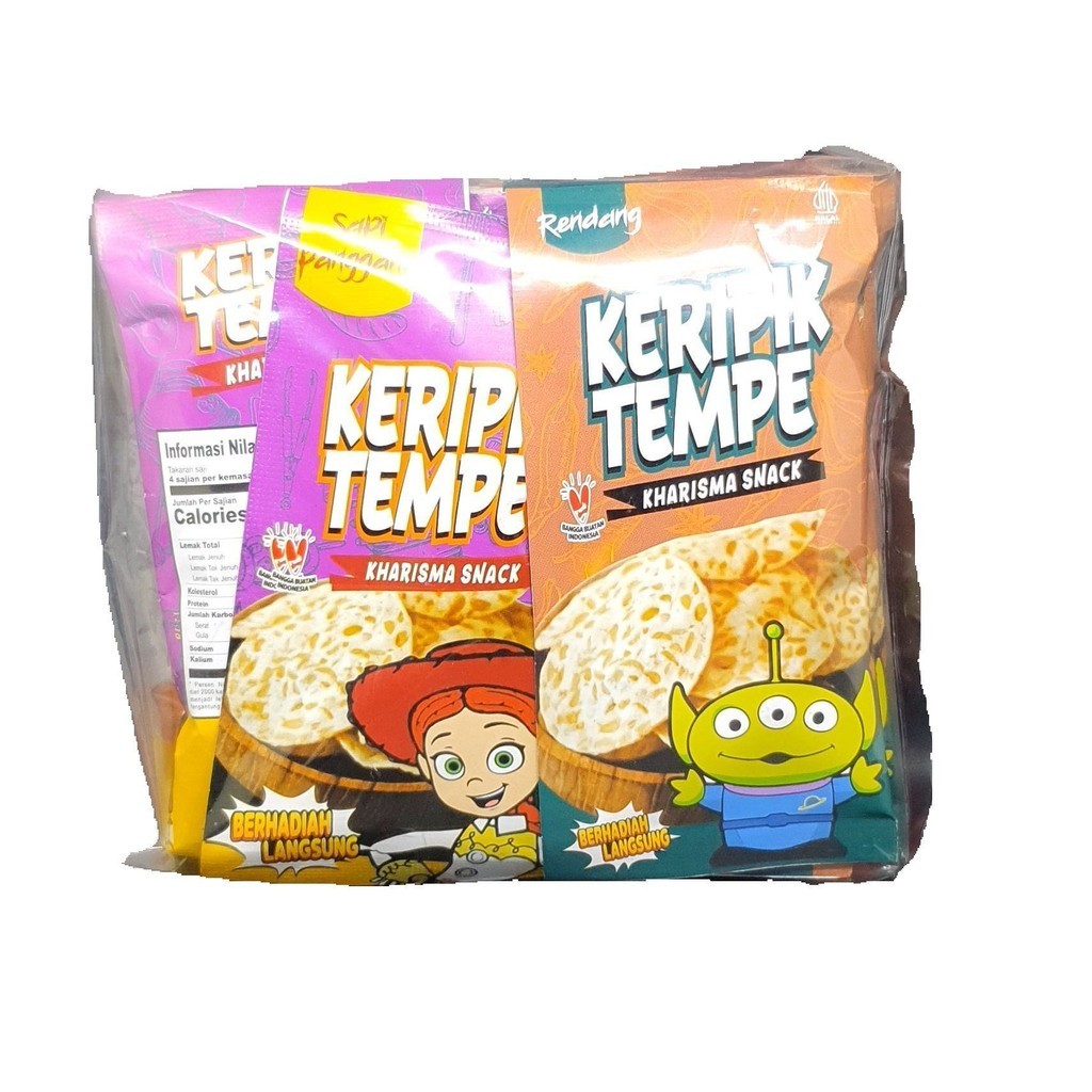 

Kripik keripik Tempe Sagu Oven Mini Spesial 1 Bungkus isi 10 pcs - Banyak Rasa