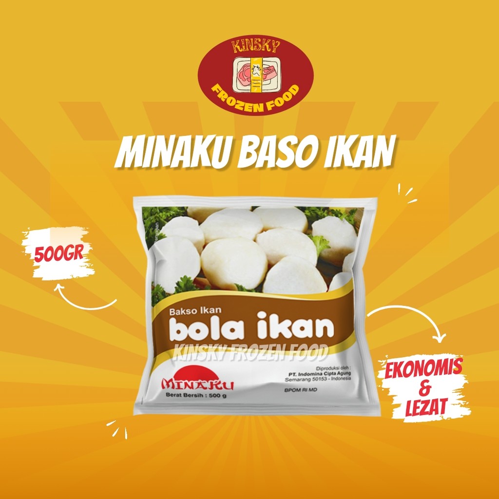 

MINAKU BOLA IKAN 500GR