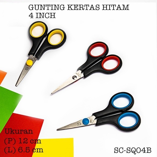 

Squeezy Gunting Stainless Steel 4 Inch SCB-SQ04