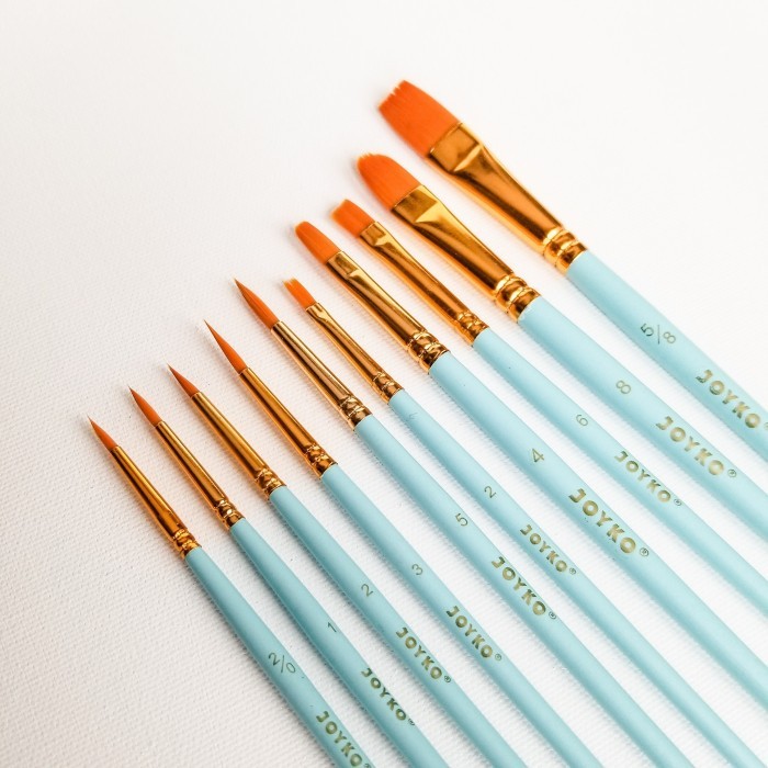

Kuas Joyko BR-17 / Mix Brush / Kuas Lukis Joyko set 10