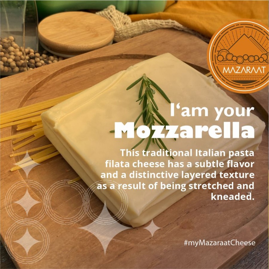 MAZARAAT Keju Mozarella Full Fat Italian Style
